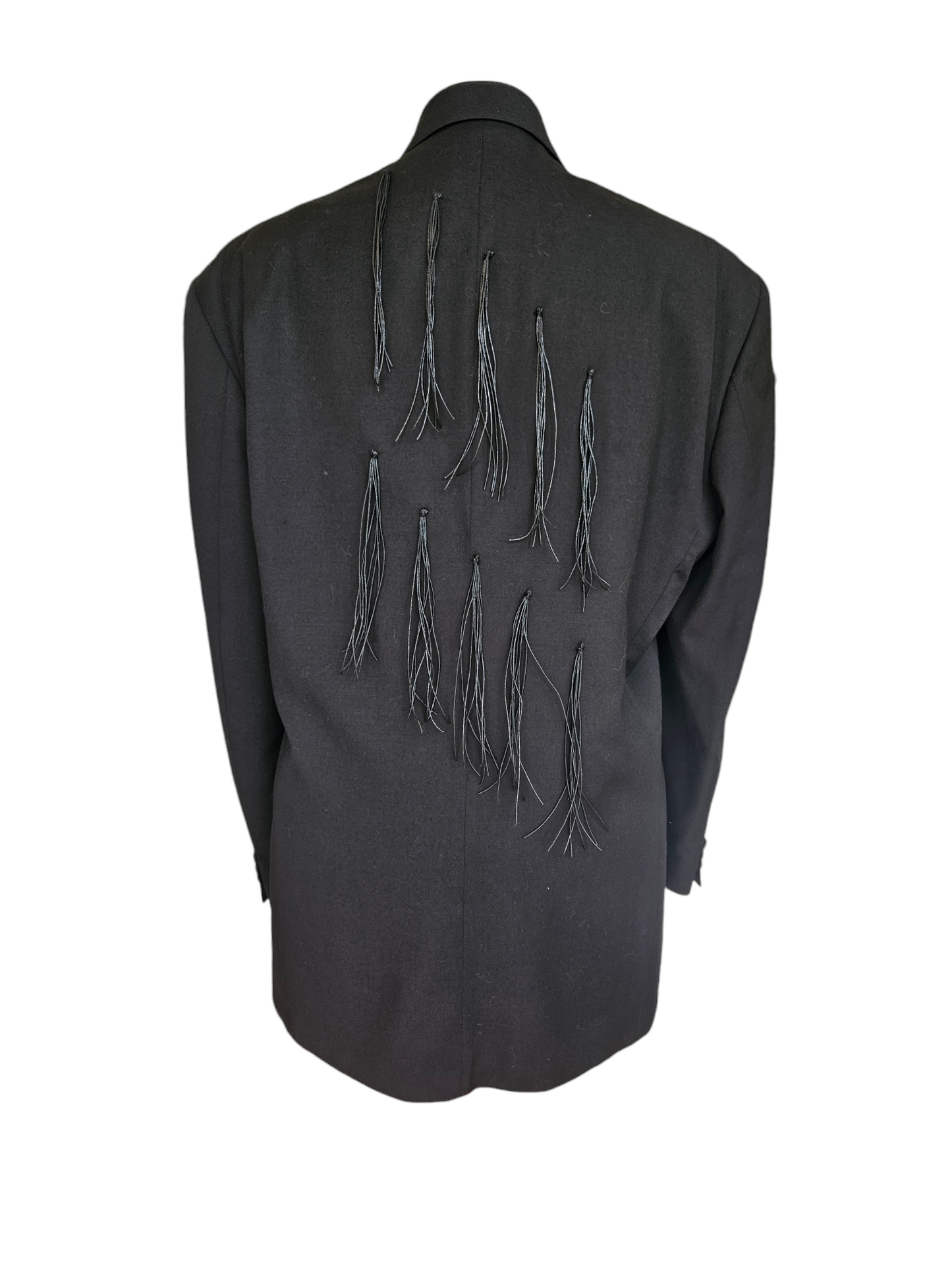 Black Dinner Jacket with Black Tassles - size XXL